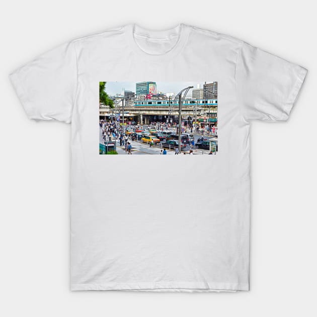 Tokyo Streets Normality T-Shirt by bobmeyers